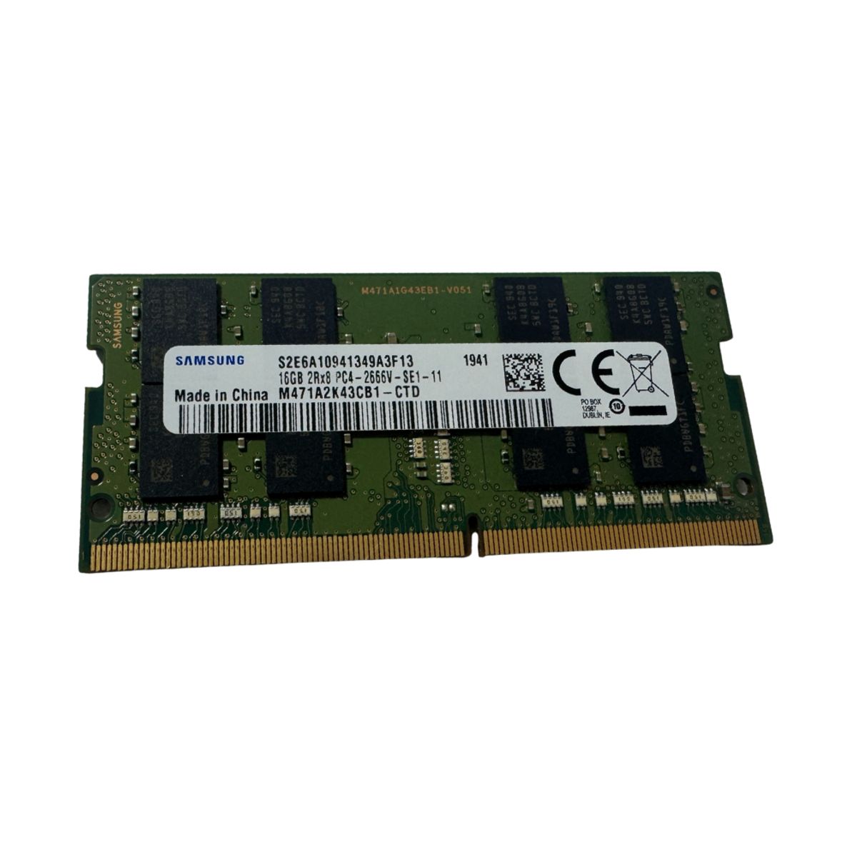 SAMSUNG - Memoria Portatil Samsung 16gb Ddr4 Pc4-21300 2666mhz