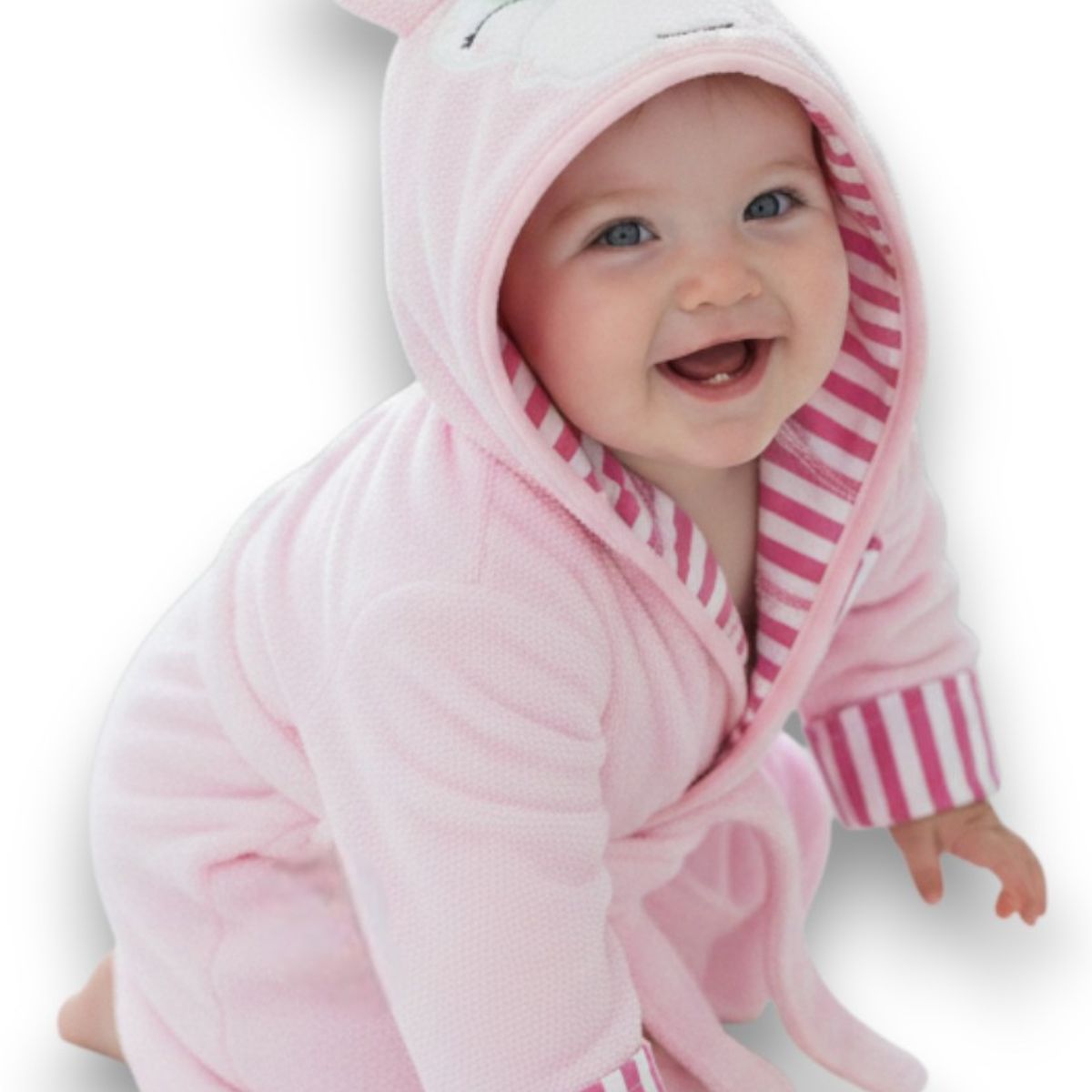GENERICO - Toalla Bebe Bata Baño Con Capucha Niños Niñas Infantil Suave
