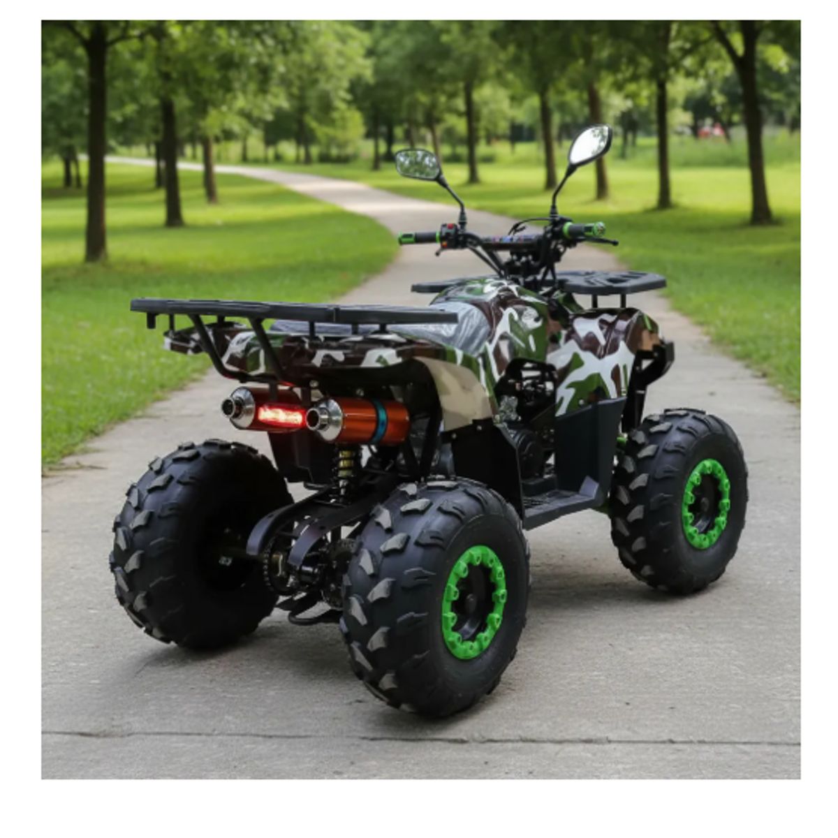 GENERICO - Cuatrimoto 125 cc Camuflada Todo Terreno