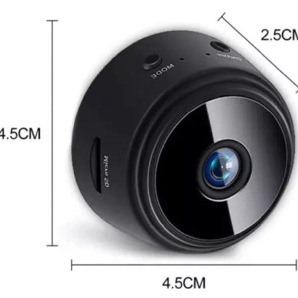 ZHOPI CO - Mini Camara Seguridad Espia A9 HD Wifi V380 Pro