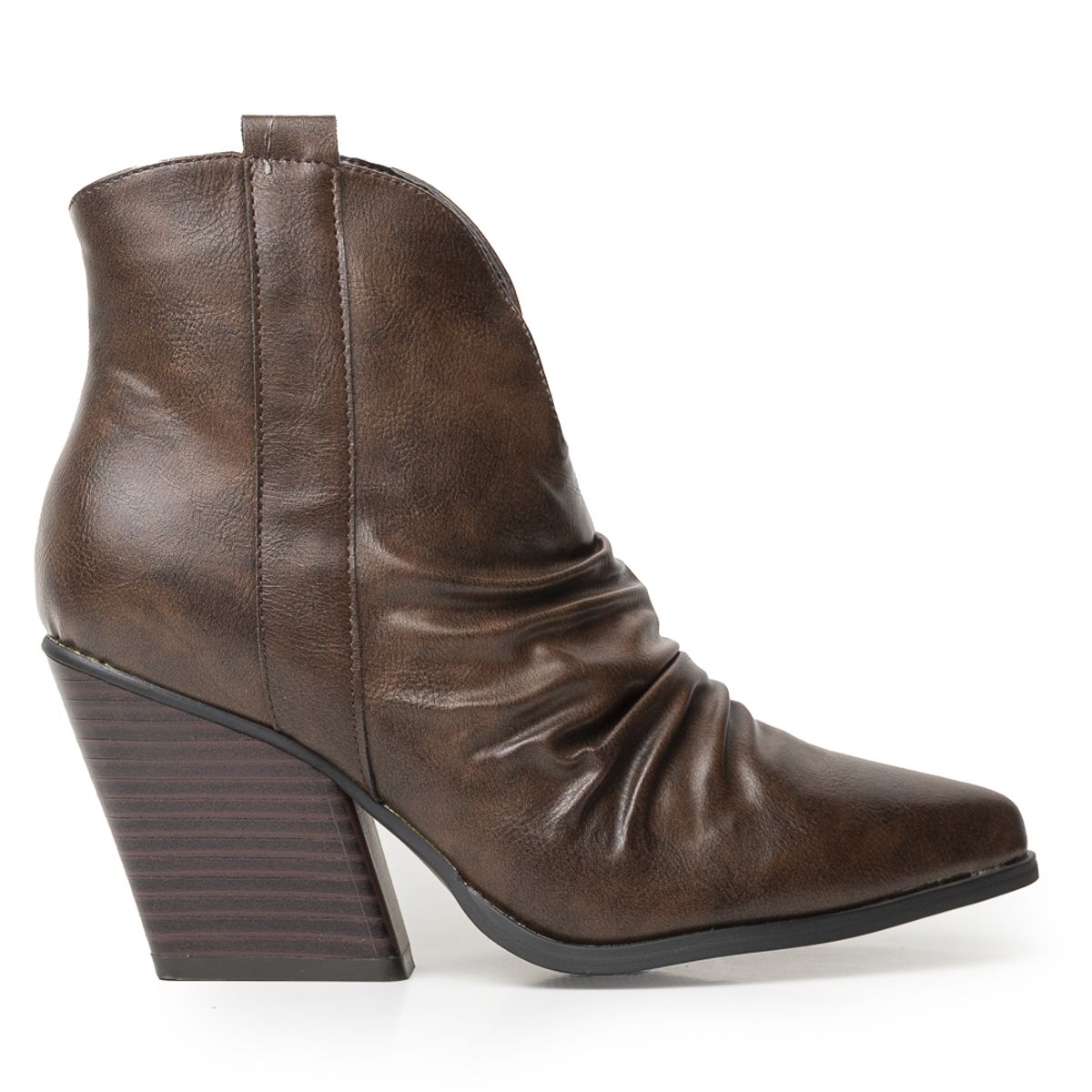 KANNA AND CO - Price Shoes Botas o botines moda mujer de Tacón Medio 62271277CAFE