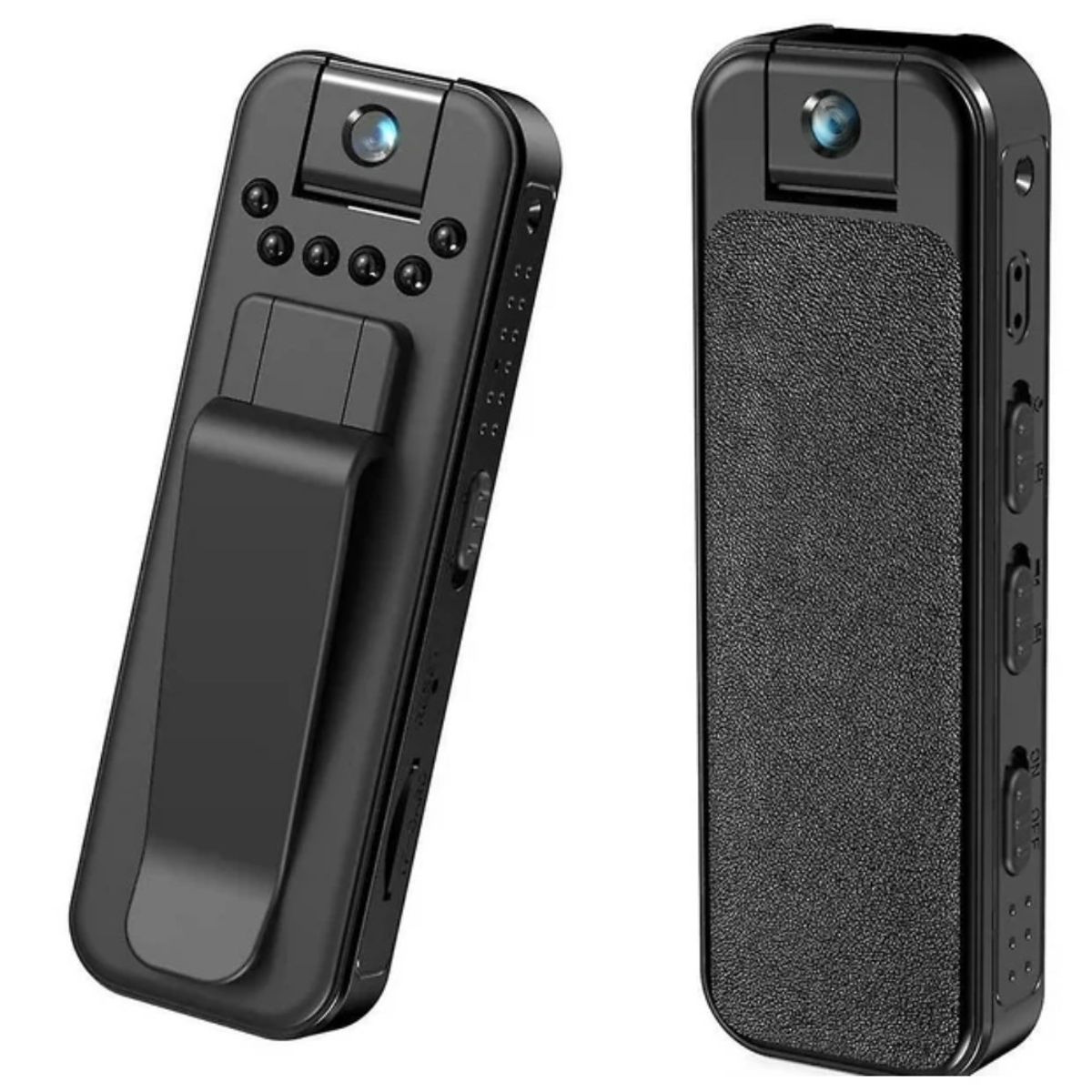 GENERICO - Mini cámara corporal Bodycam HD 1080P con visión nocturna y clip portátil