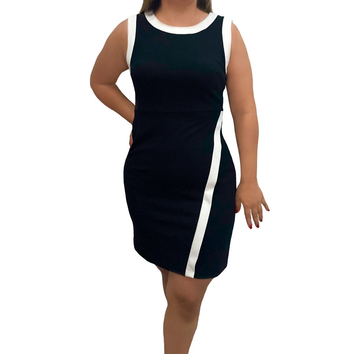 DKNY - Vestido DKNY Mujer Elegante Casual Color Negro Modelo YX0