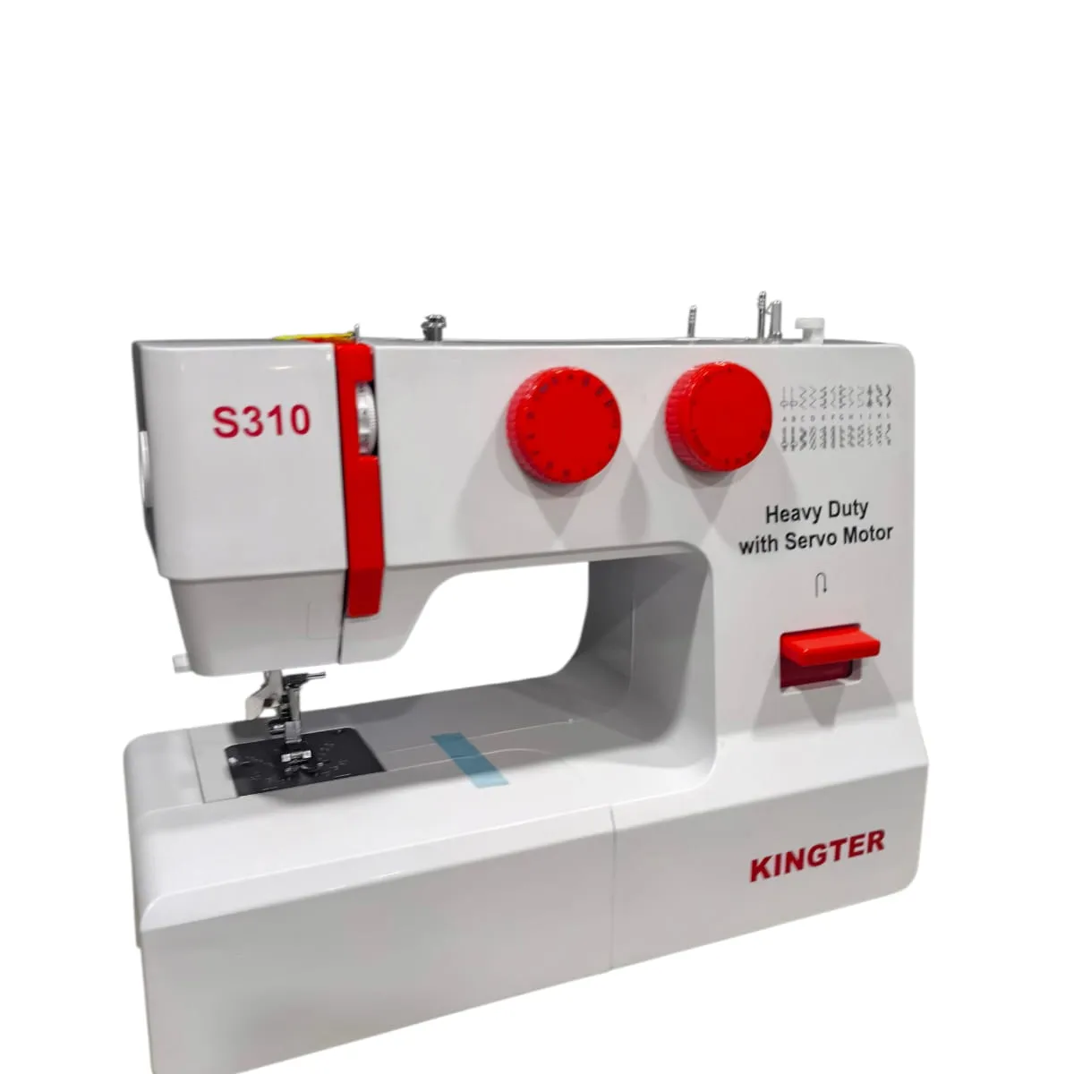 KINGTER - Máquina de coser Familiar Kingter Heavy Duty 24 Puntadas Blanco 110v