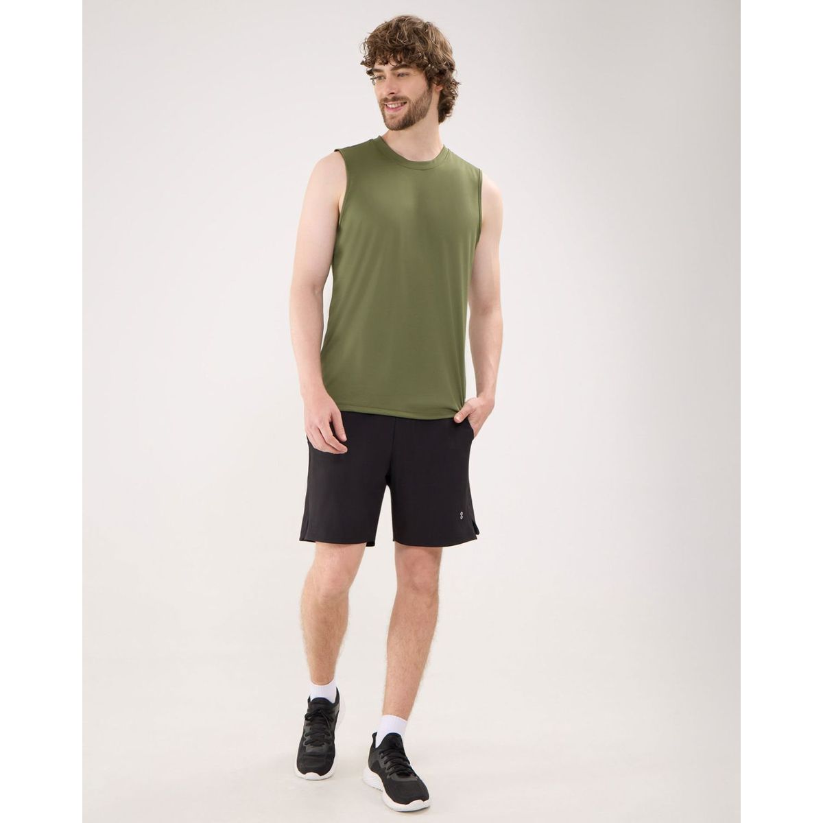 PATPRIMO - Camiseta Camiseta Ms Unicolor Con Espalda Texturizada  Para Hombre Verde Patprimo
