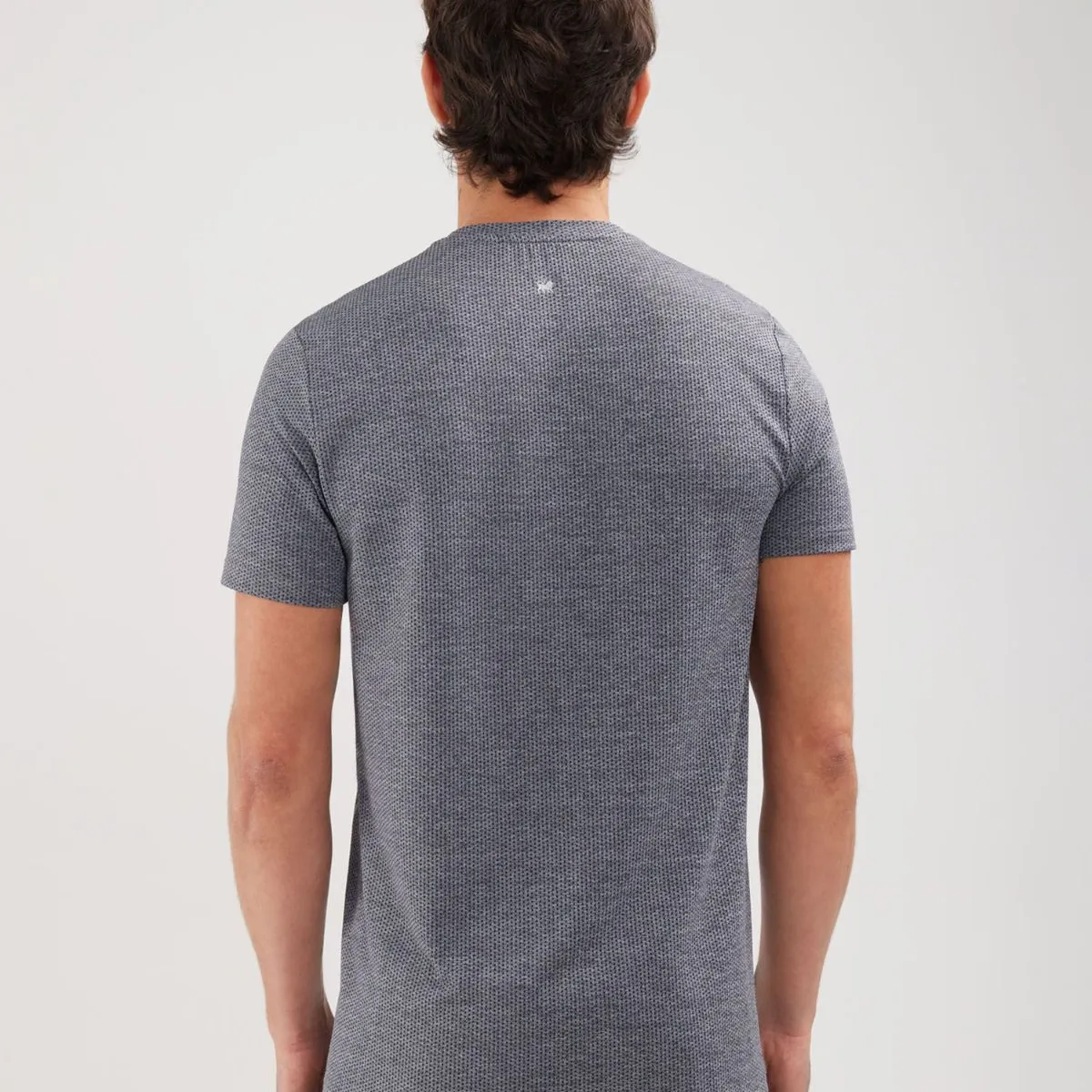 PATPRIMO - Camiseta Jaspeada  Para Hombre Gris Patprimo