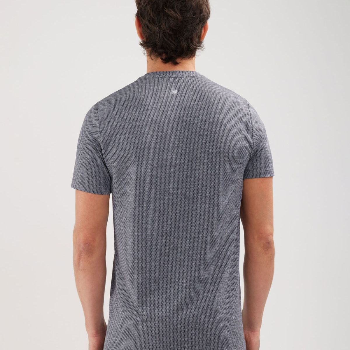 PATPRIMO - Camiseta Jaspeada  Para Hombre Gris Patprimo