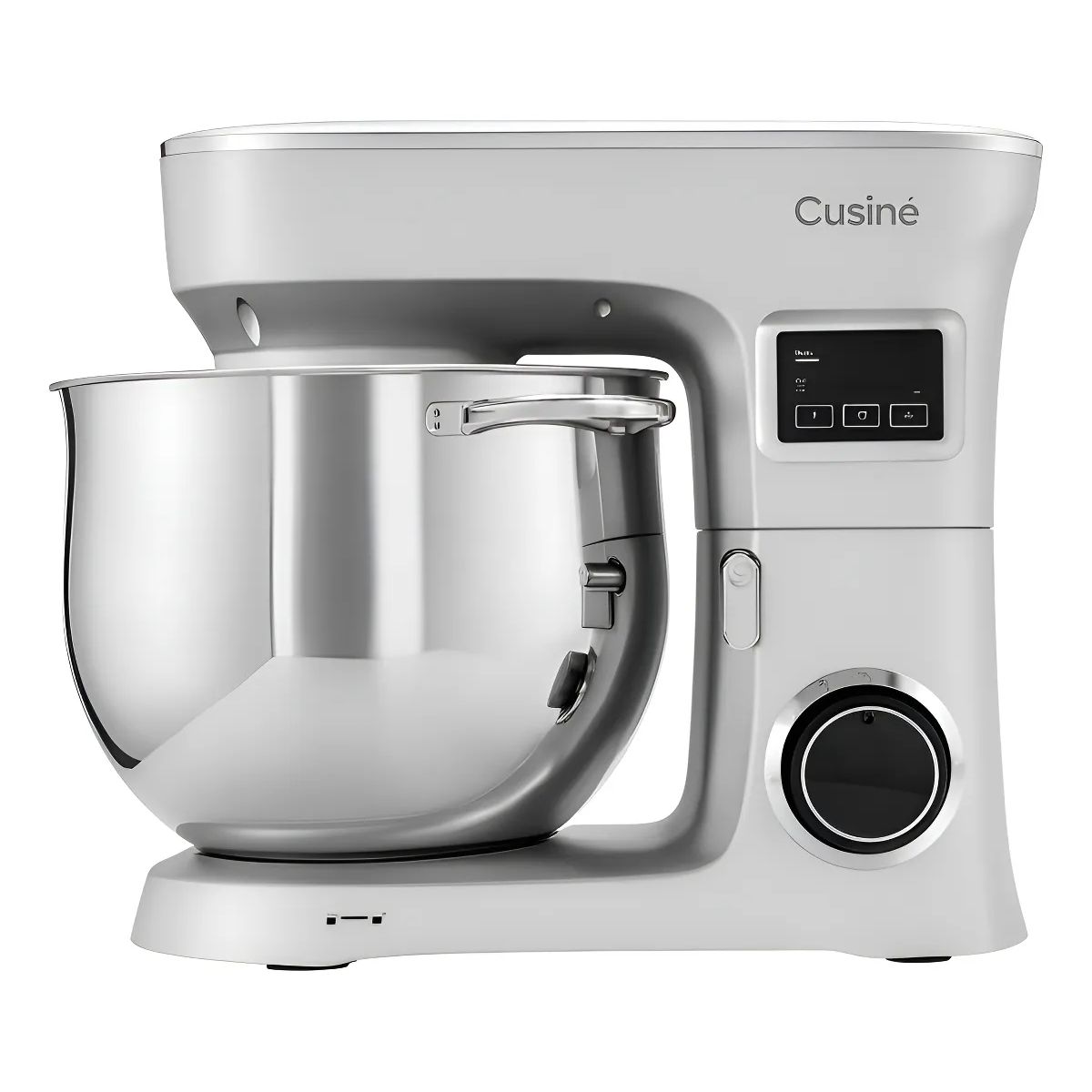 BIGCENTER - Batidora Cusiné Pedestal 10l Acero Inoxidable 660w Repostería Y Panadería Plateado 110v 60hz