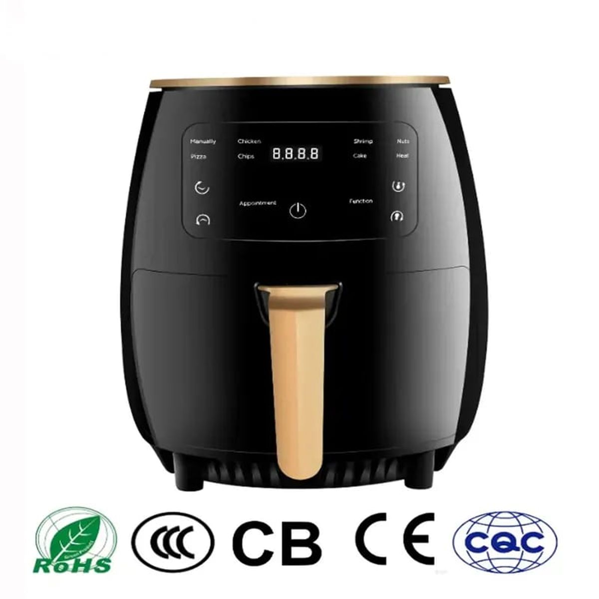 SILVER - Freidora de Aire Original Silver Crest 6 Litros