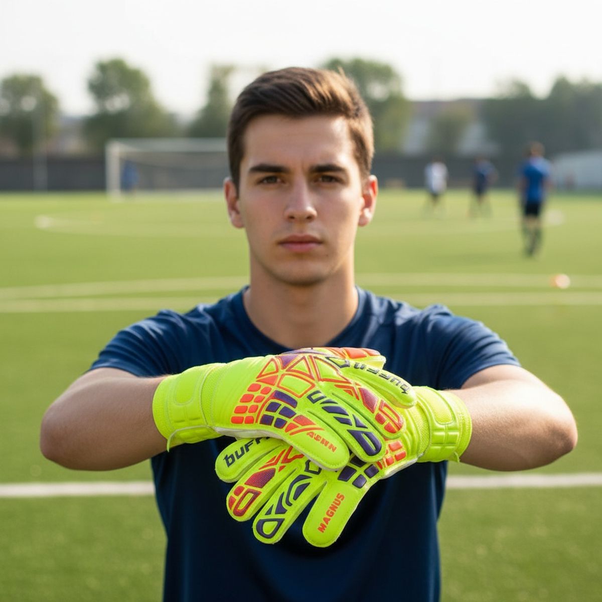 BUFFON - Guantes Arquero Buffon Magnus Infantil Semiprof Latex Aleman