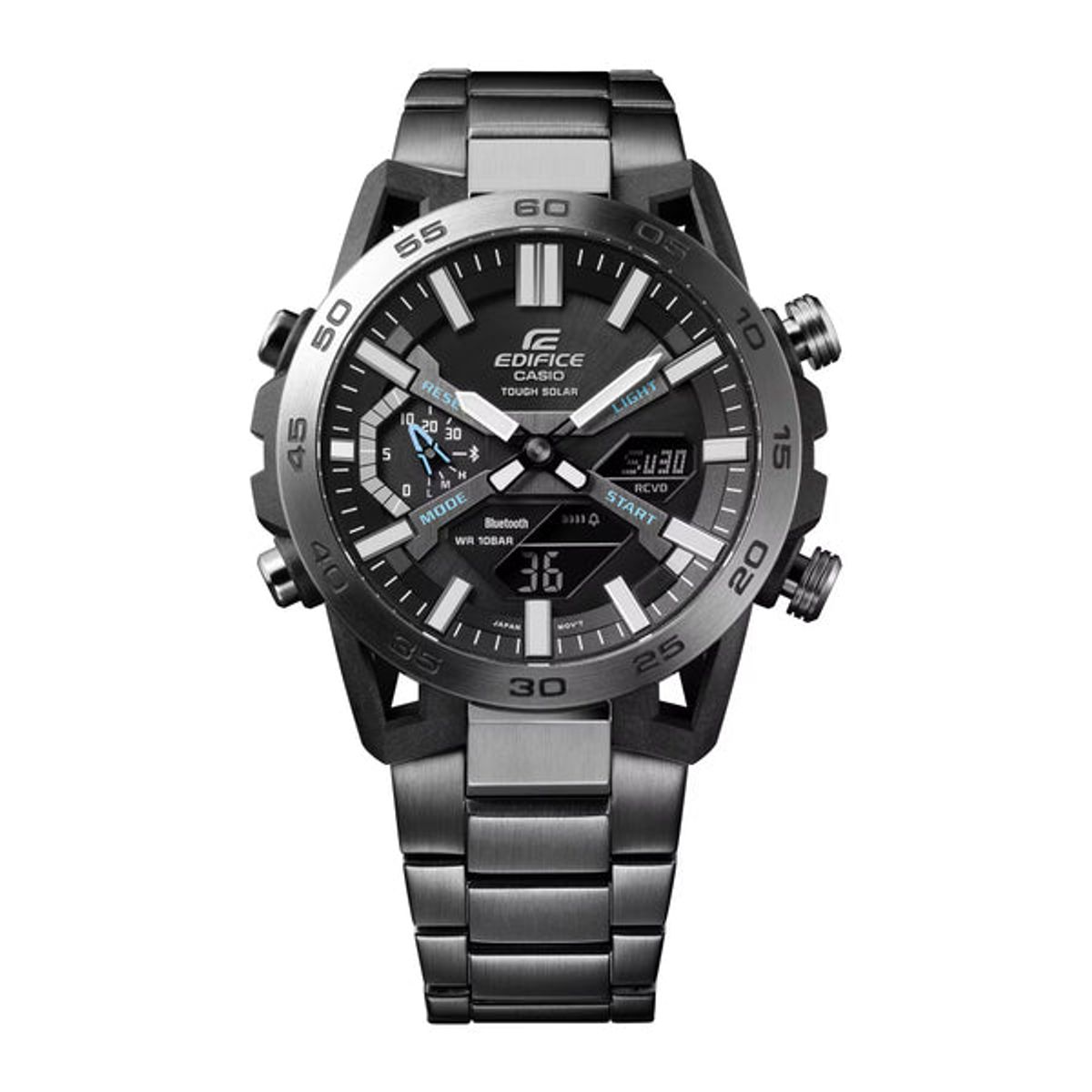 CASIO - RELOJ ANALÓGICO-DIGITAL PARA HOMBRE CASIO EDIFICE ECB-2000DC-1ADF - NEGRO
