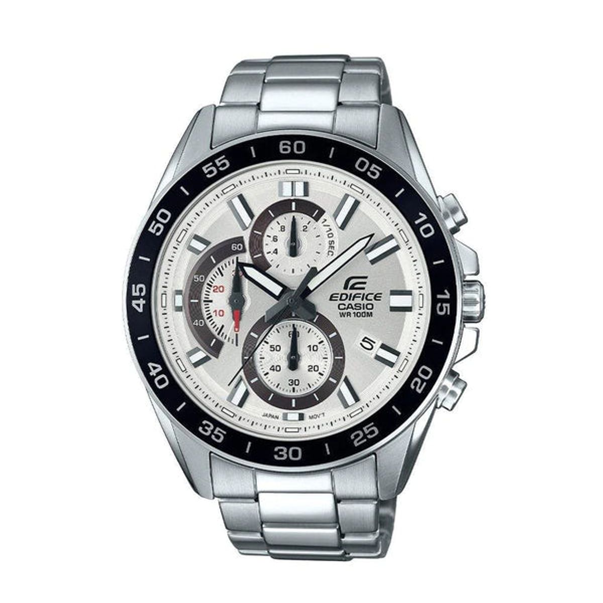 CASIO - RELOJ ANALÓGICO PARA HOMBRE CASIO EDIFICE EFV-550D-7AVUDF - PLATEADO
