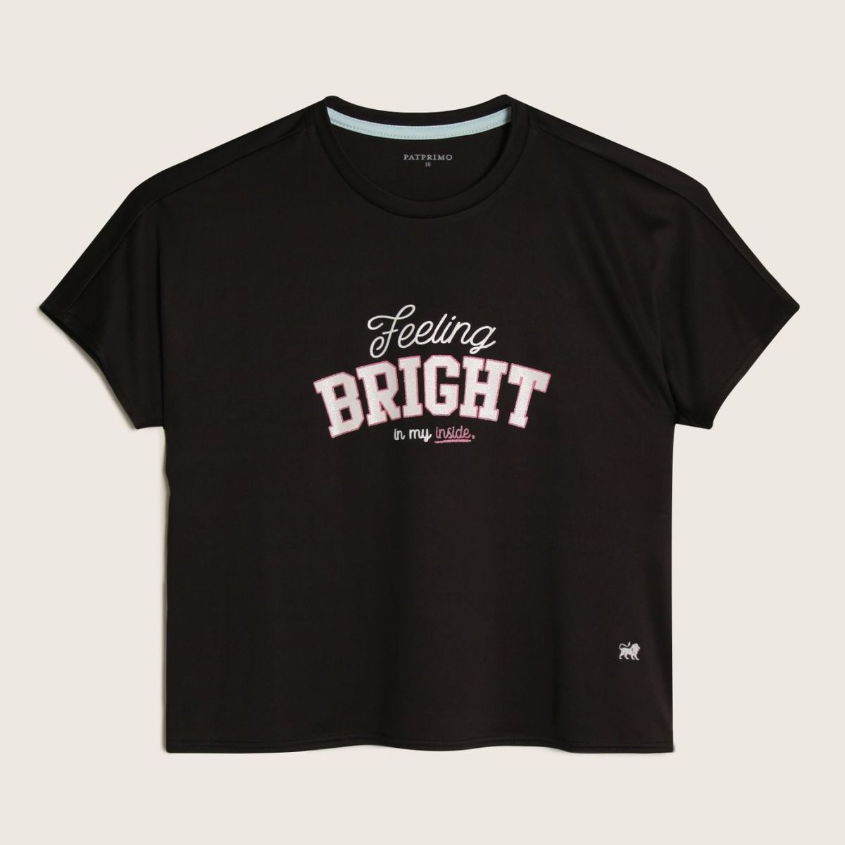 PATPRIMO - Camiseta Niña Patprimo M/C Negro Poliéster 86090332-10