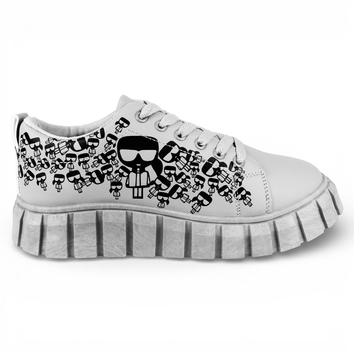 KANNA AND CO - Price Shoes Tenis Moda Diseño Gráfico 622Z052006GRIS