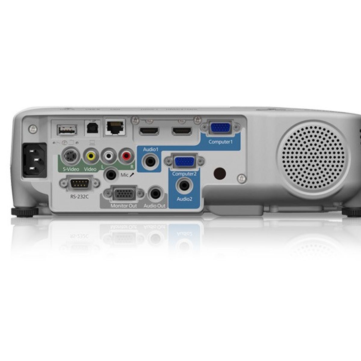 EPSON - Video Beam Proyector Epson 98H XGA 1024 x 768 3000 Lumens HD clases Exhibición