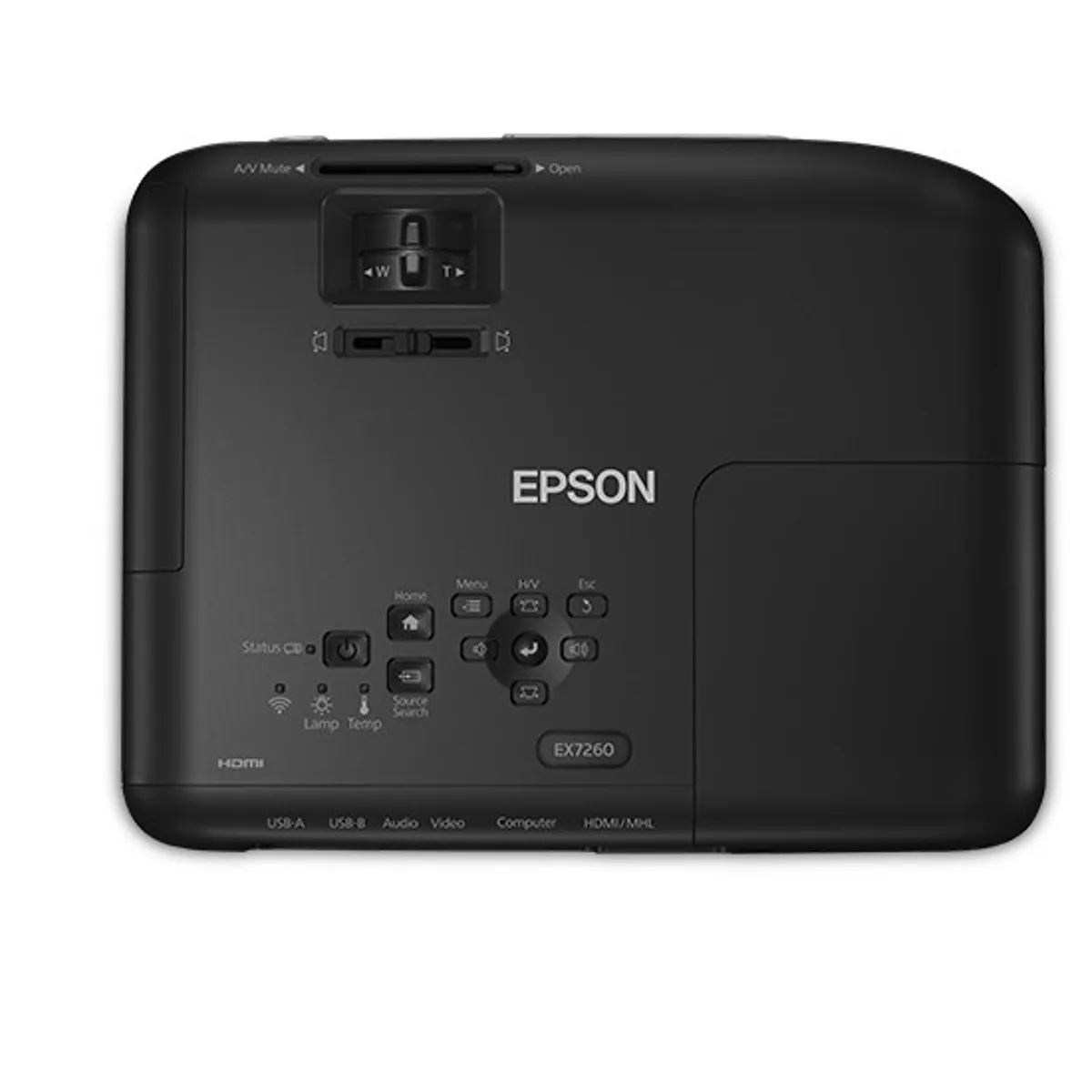 EPSON - Proyector Epson ex7260 WXGA 1024 x 800 3600 Lumens HD clases Exhibición Video Beam