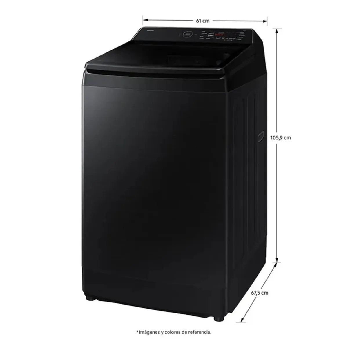 SAMSUNG - LAVADORA WA80F13S5BCO