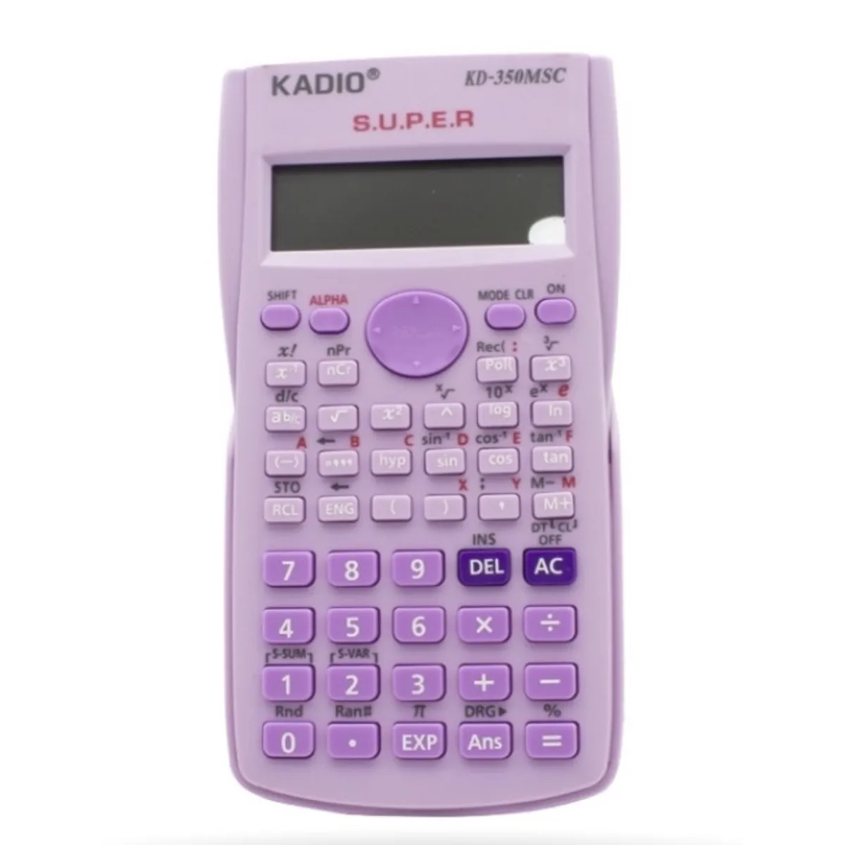 KADIO - Calculadora Kadio Científica Kd-350msc Lila