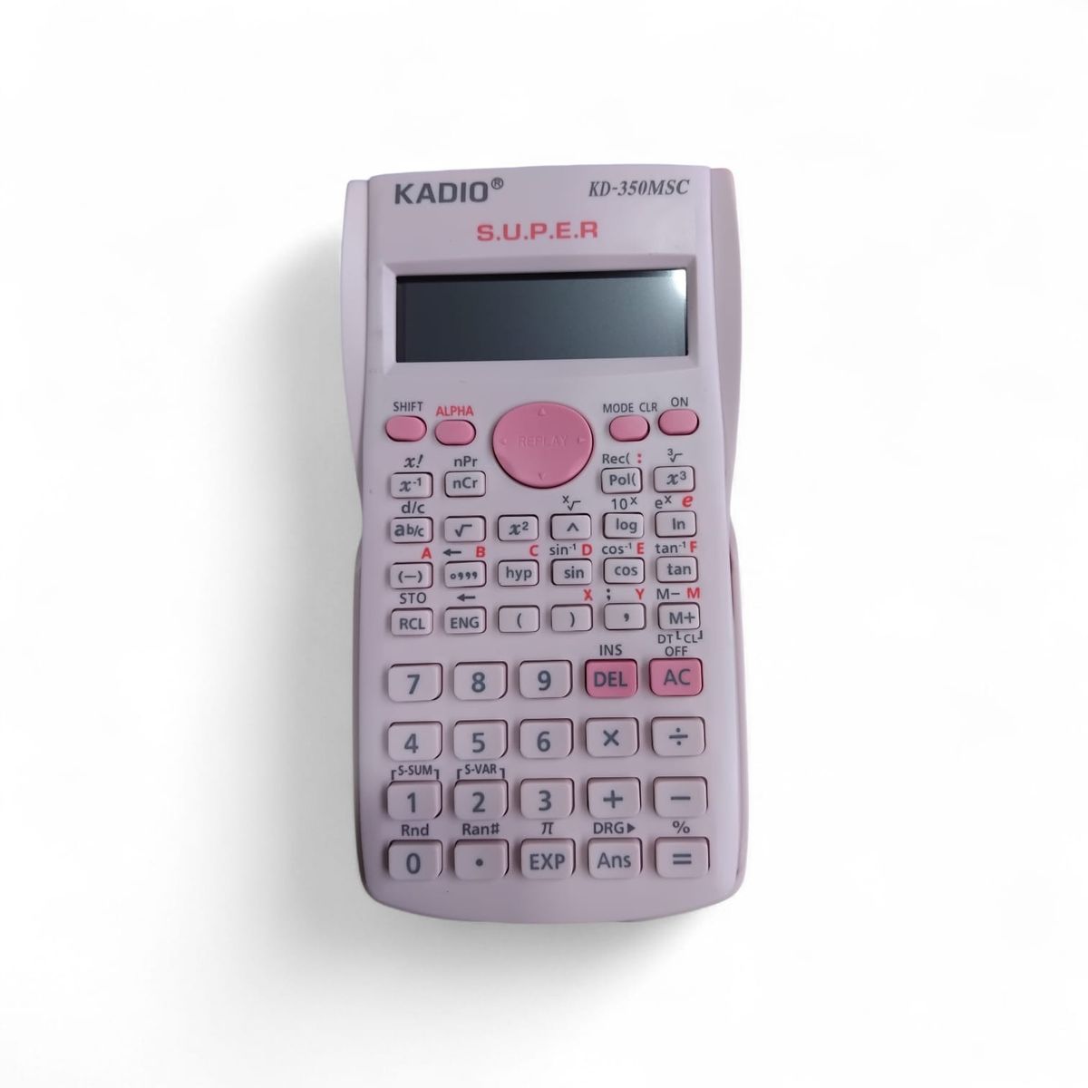 KADIO - Calculadora Kadio Científica Kd-350msc Rosa