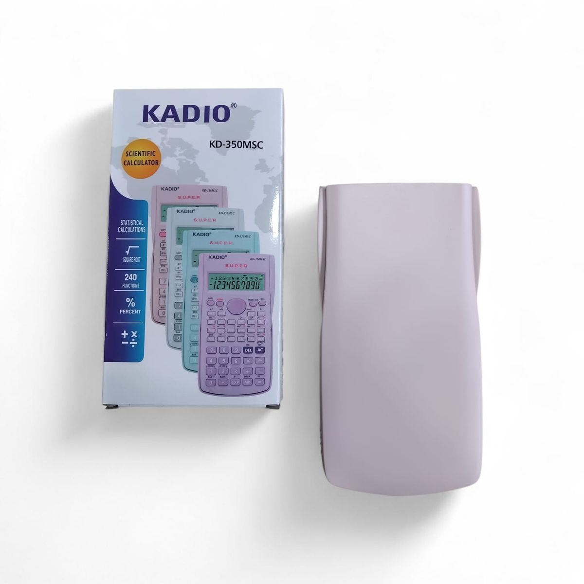 KADIO - Calculadora Kadio Científica Kd-350msc Rosa