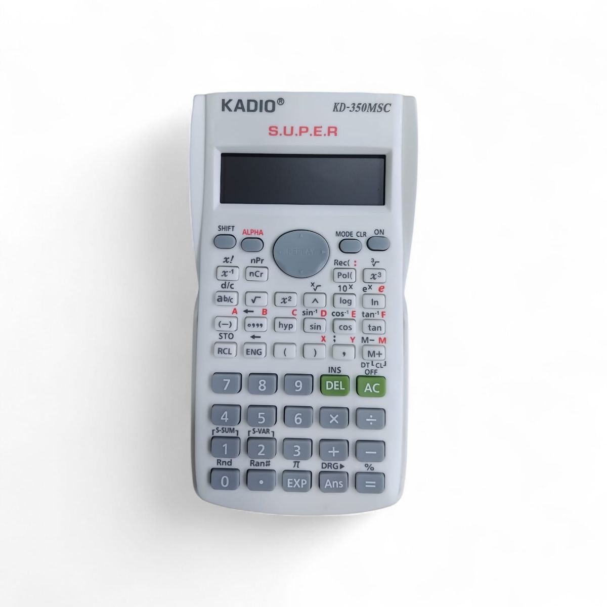 KADIO - Calculadora Kadio Científica Kd-350msc Blanco