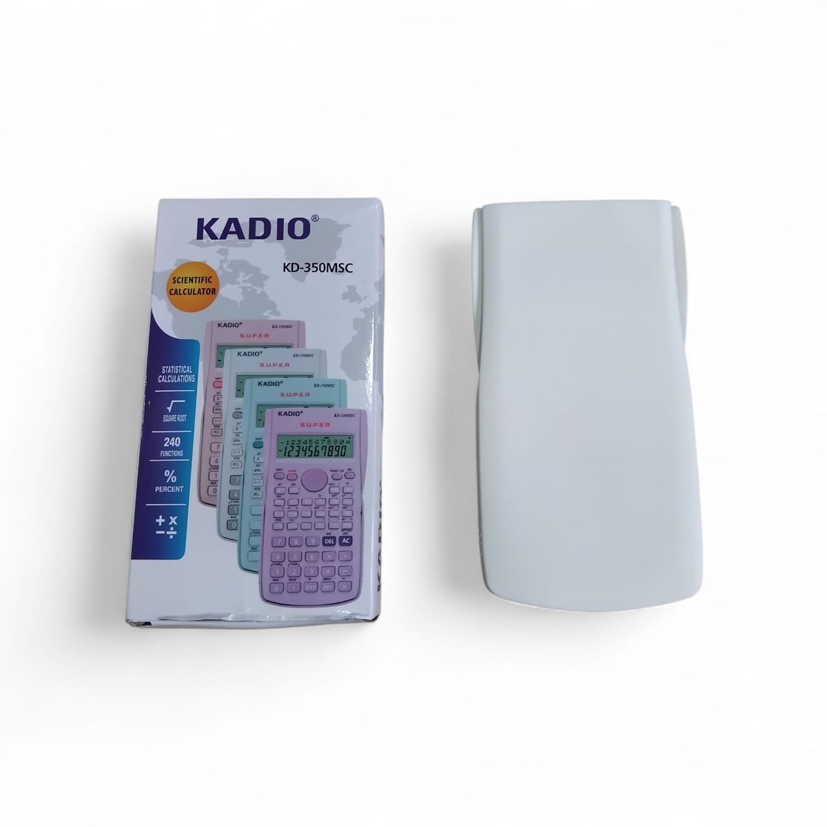 KADIO - Calculadora Kadio Científica Kd-350msc Blanco