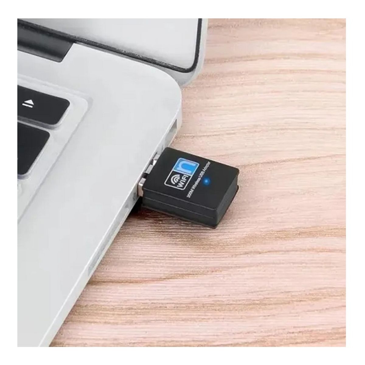 GENERICO - Tarjeta de Red WiFi USB 300 Mbps