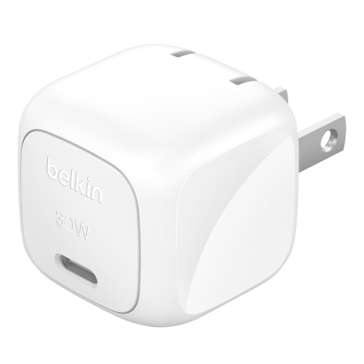BELKIN - Cargador de Pared Belkin USB-C 30W Diseño Compacto y Carga Rápida