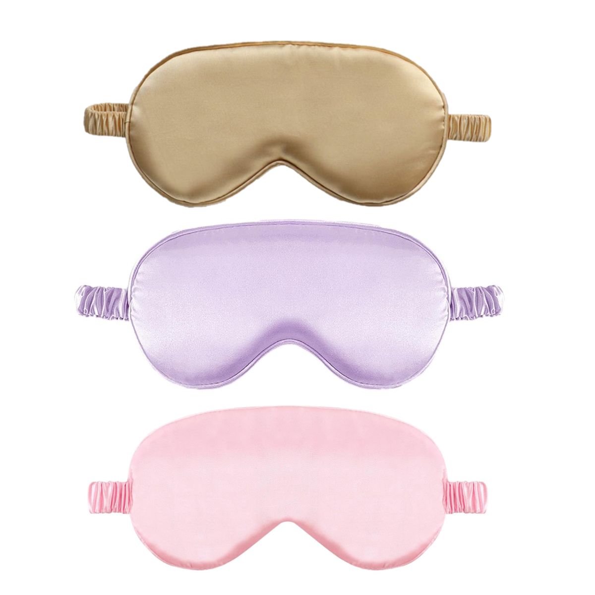 GENERICO - Antifaz De Seda Tapa Ojos Para Descansar Dormir Mascarilla