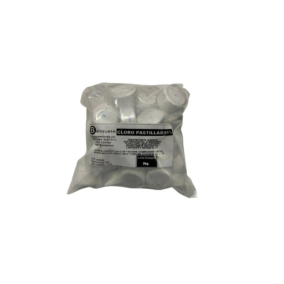 GENERICO - Pastillas cloradas 2kg
