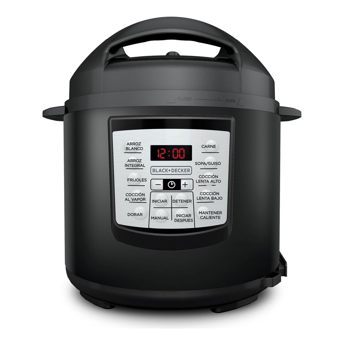 BLACK+DECKER - Olla A Presion Eléctrica Multifuncional Black+decker 57l Negro 110v