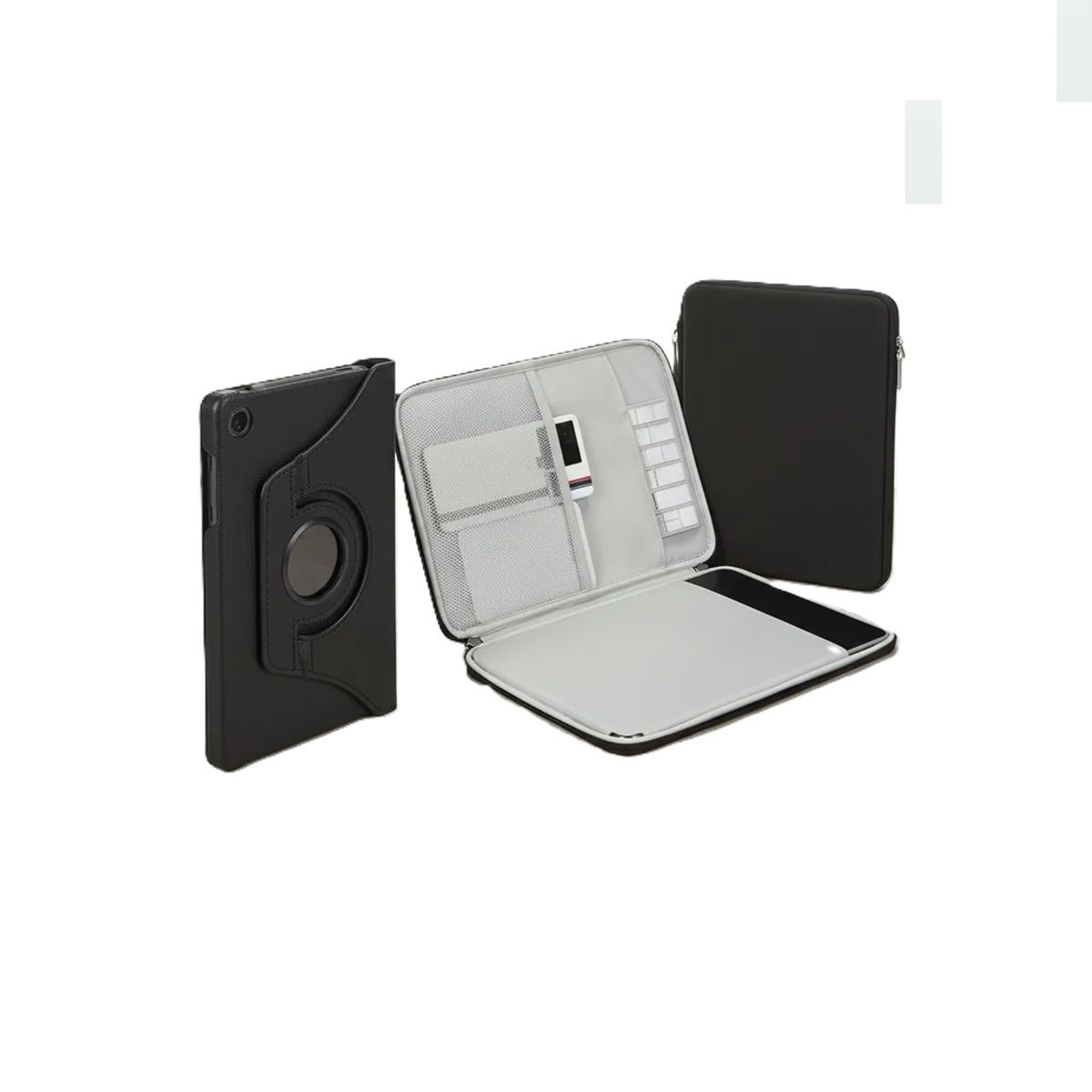 GENERICO - forro funda Estuche Giratorio 360 para Samsung tab a9 8.7 + funda negro