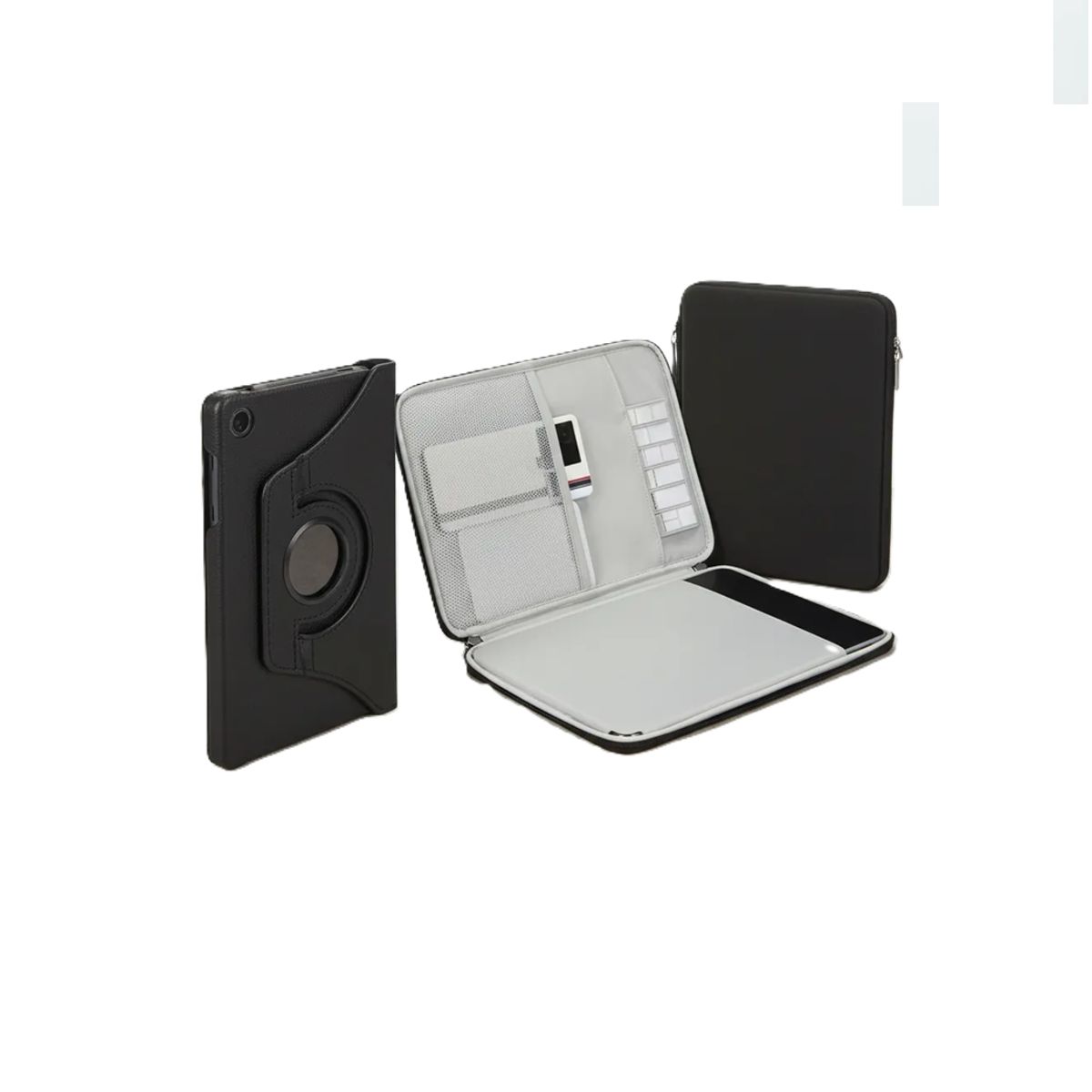 GENERICO - forro funda Estuche Giratorio 360 para Samsung tab a9 8.7 + funda negro