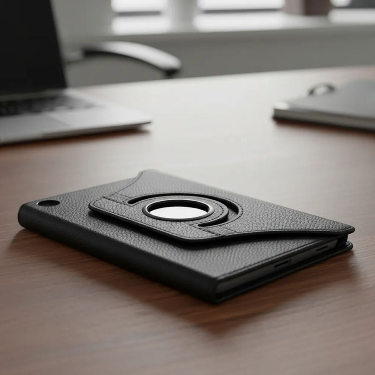 GENERICO - forro funda Estuche Giratorio 360 para Samsung tab a9 8.7 + funda negro