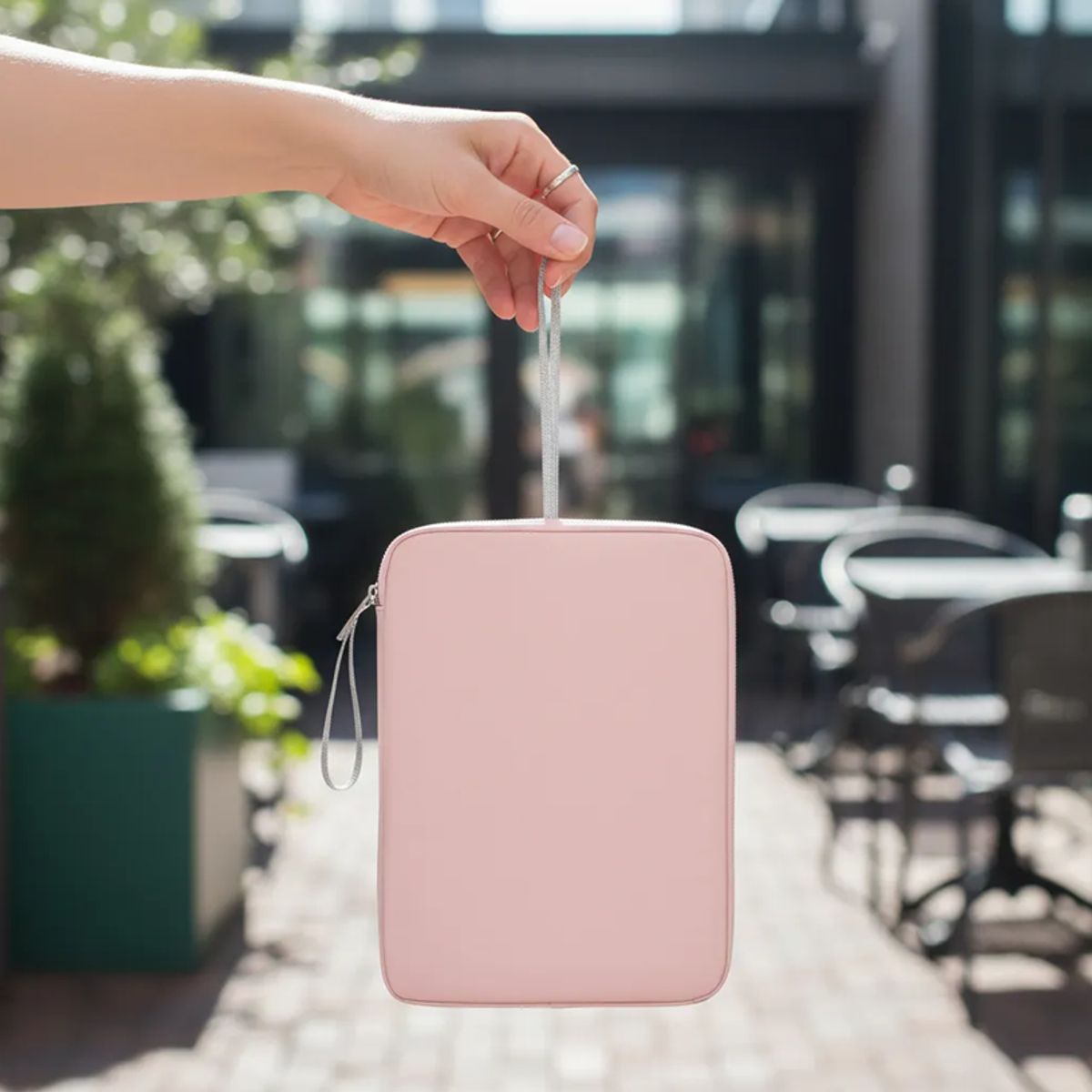 GENERICO - forro funda Estuche Giratorio 360 para Samsung tab s10 fe- s9 fe- s9 + funda rosa