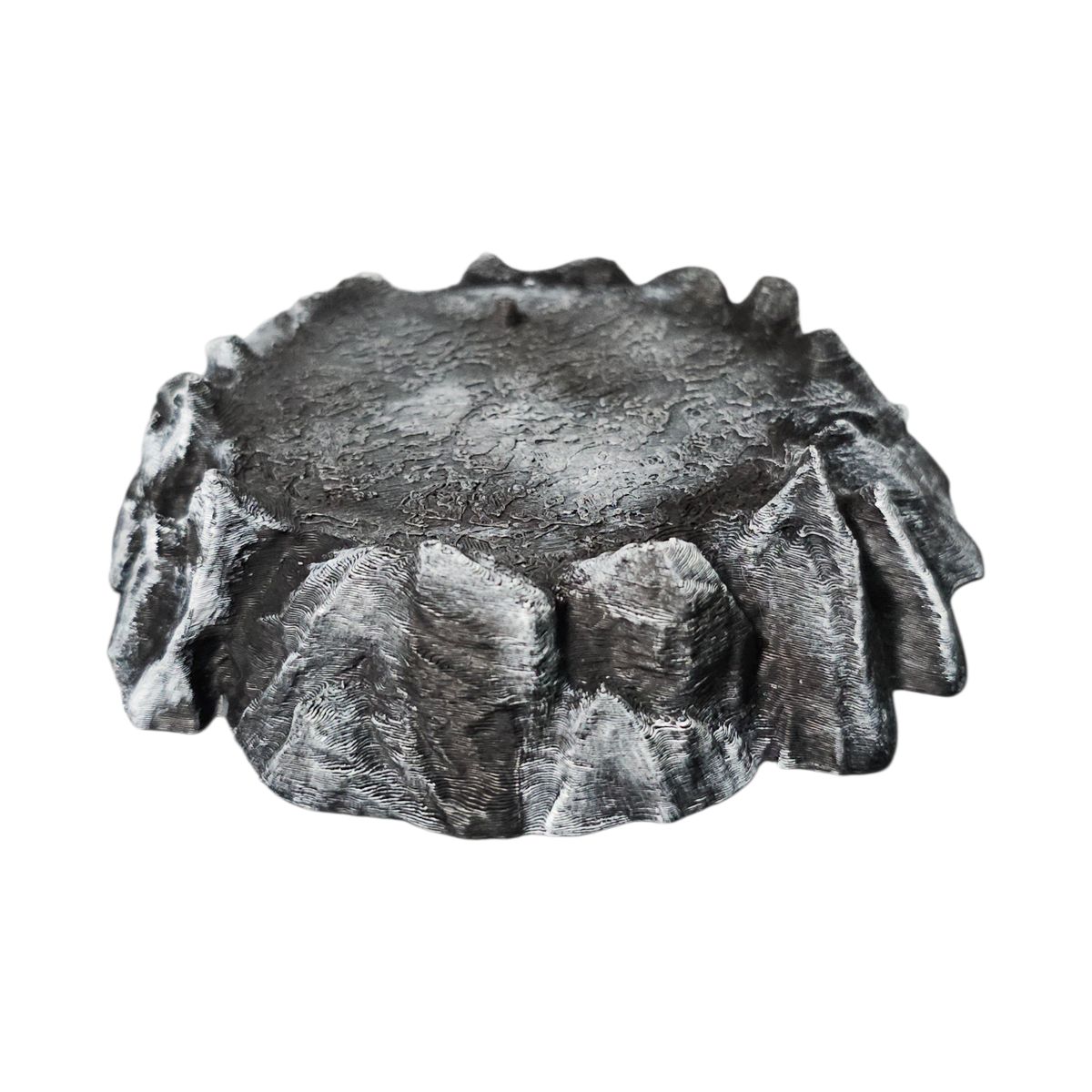 BASE - Base Rocosa Individual para Figuras de Accion Estilo Medieval