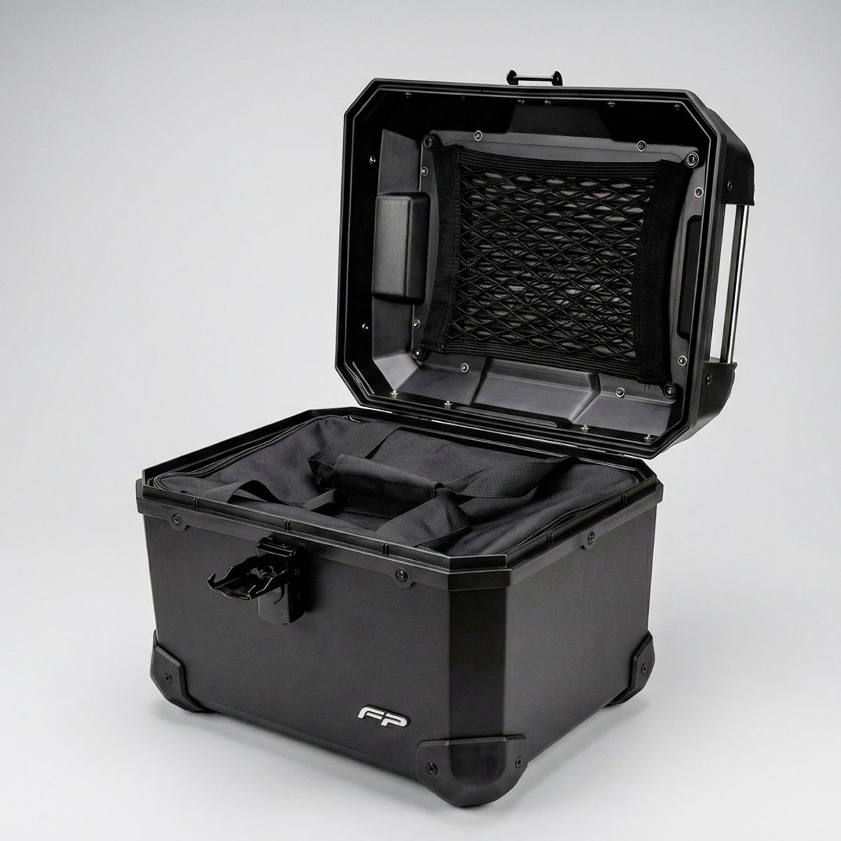 FIRE PARTS - MALETERO PARA MOTO FP MAVERICK 3.0 40 LITROS NEGRO