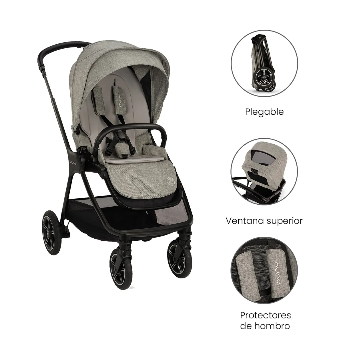 NUNA - Coche  Bebe Nuna Triv Next ™ BMW Graphene