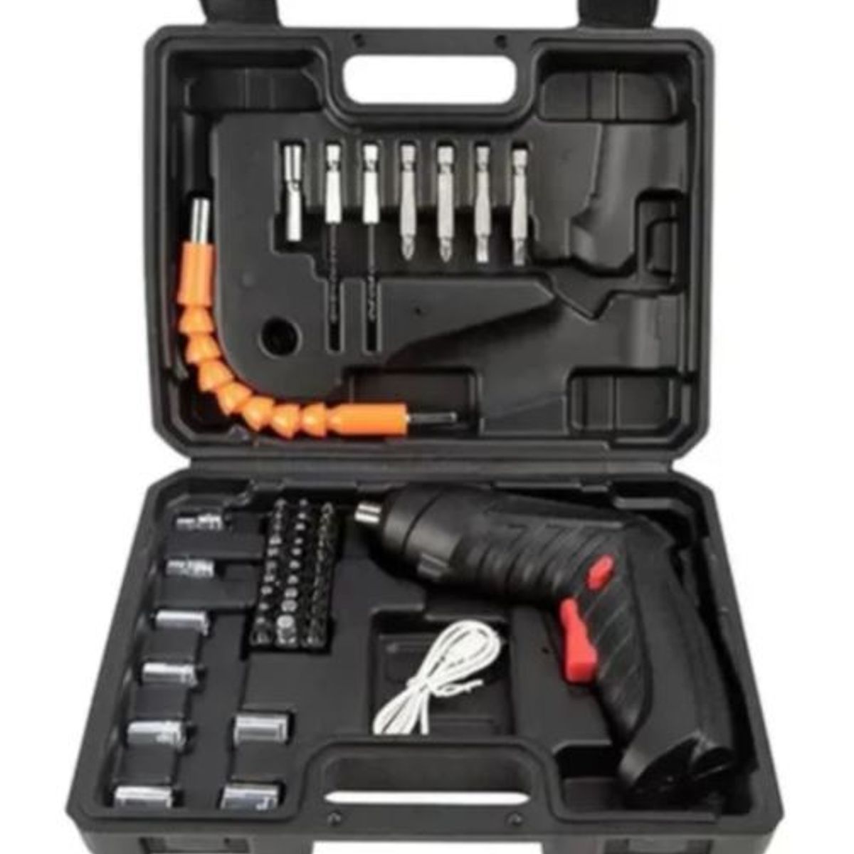 GENERICO - Atornillador Eléctrico inalámbrico + accesorios