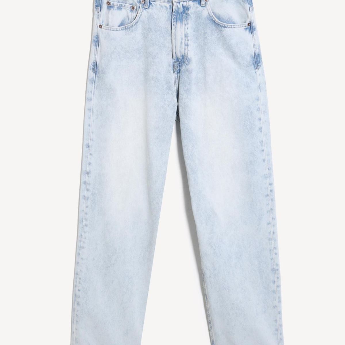 SEVEN SEVEN - Jean Loose Tono Claro  Para Hombre Azul Seven Seven