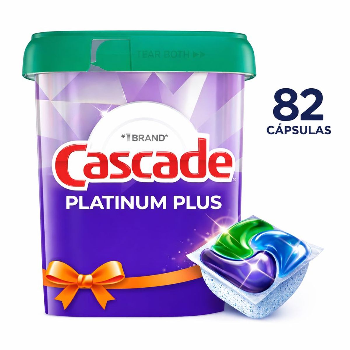 CASCADE - Detergente Cascade Platinum Lavavajillas 82 Pods