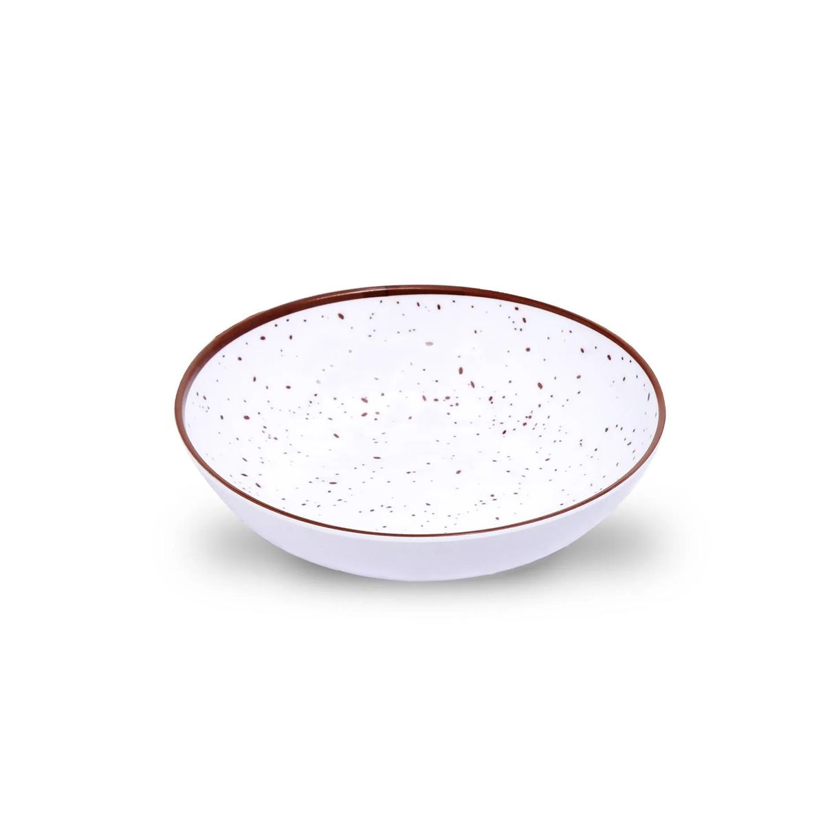 HOME ELEMENTS - Plato Hondo 19 cm Melamina Home Elements - Café