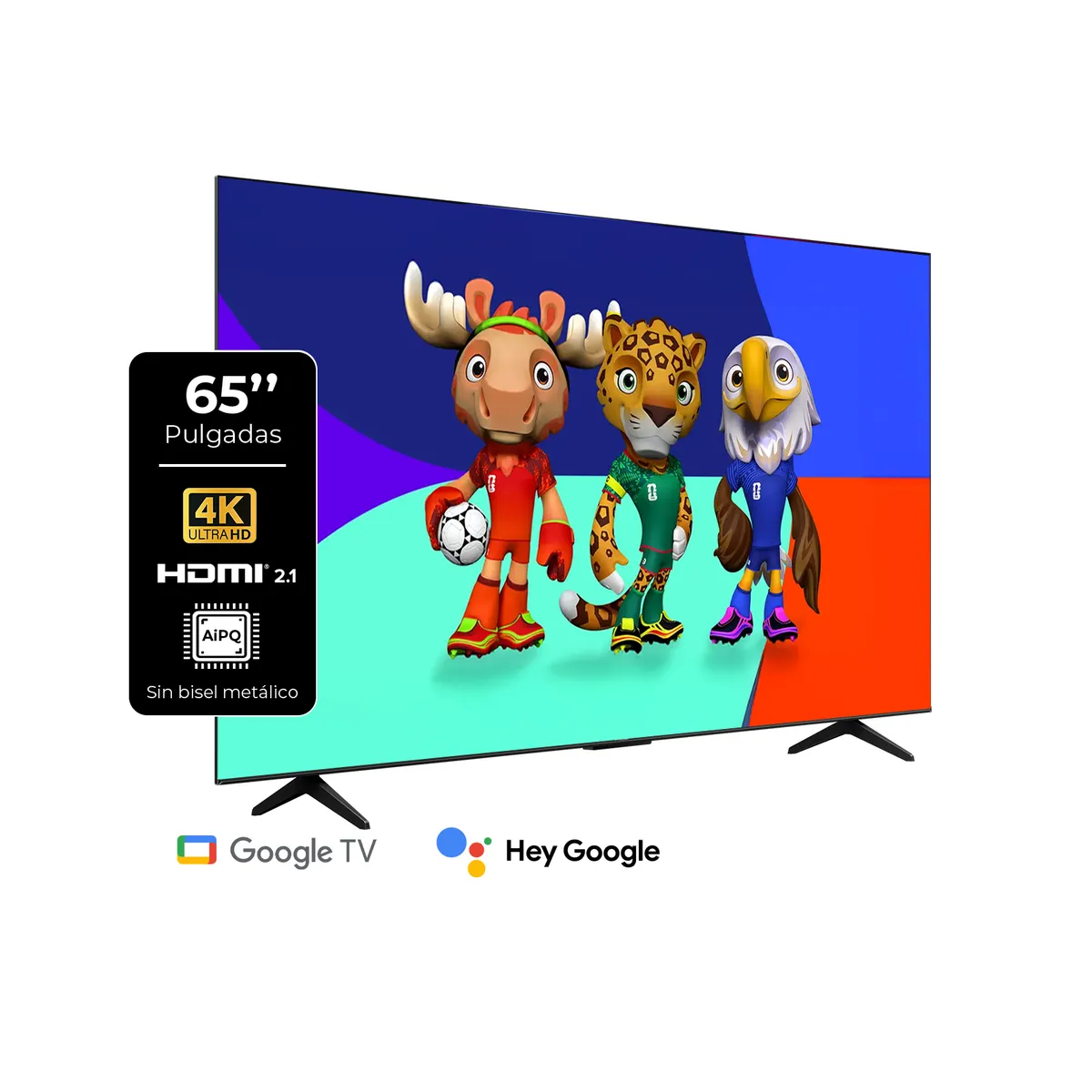 GENERICO - Televisor iFFALCON U65 65″ Smart TV 4K UHD Google TV