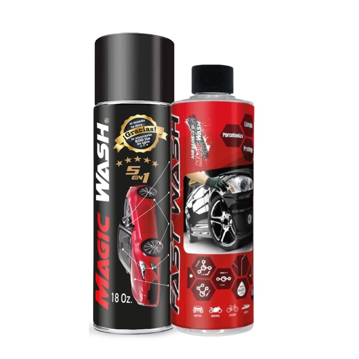 MAGIC WASH - Lavado en Seco 5en1 + Lavado Ecológico Fast Wash