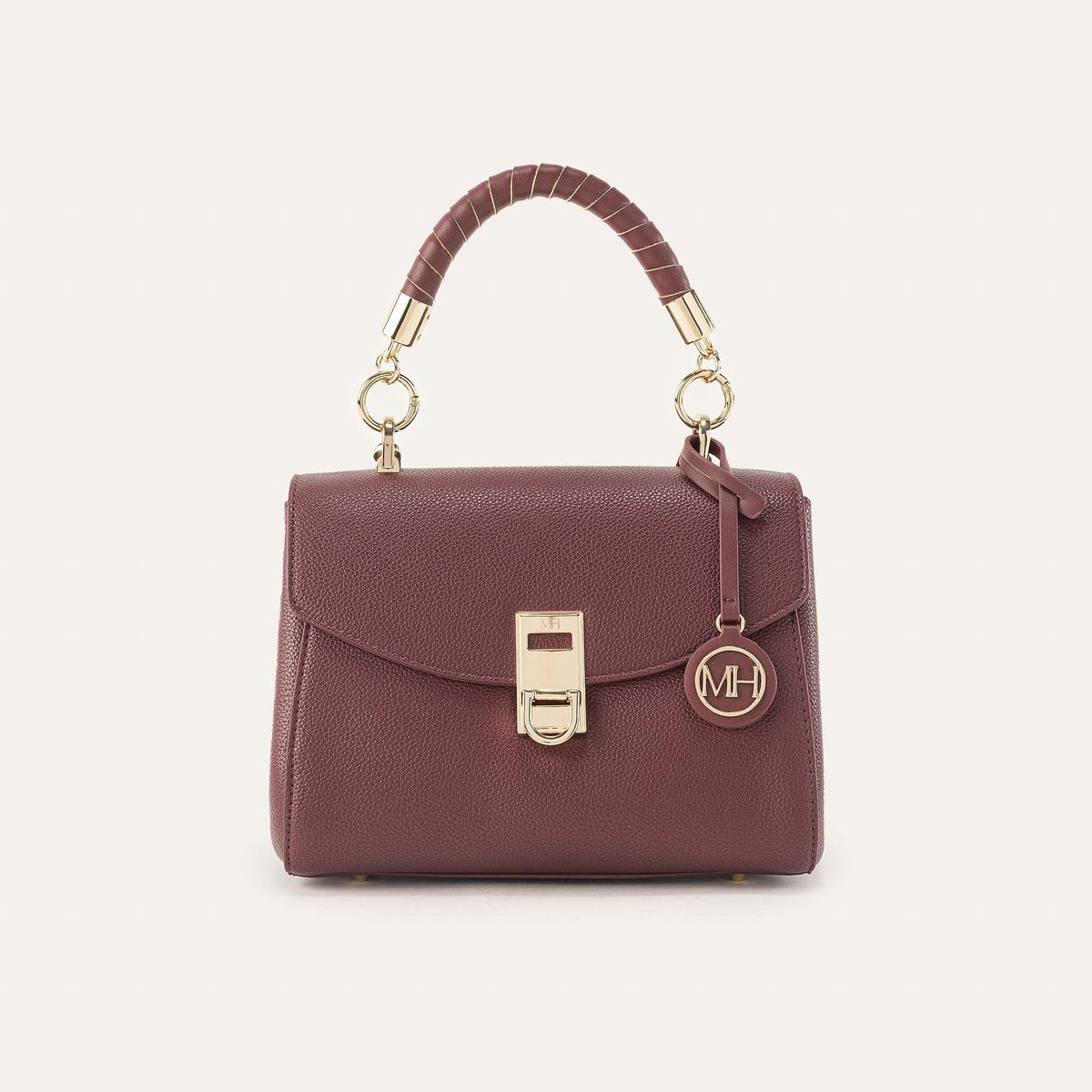 MARIO HERNANDEZ - Bolso De Mano Mayorca Burgundy Maryrose