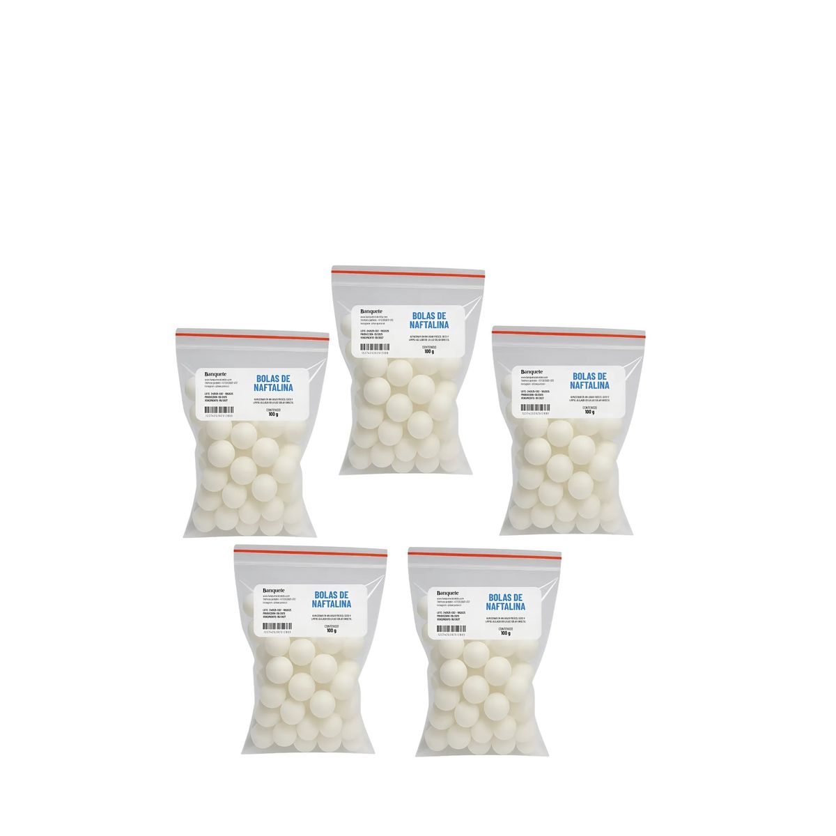 GENERICO - Bolas Naftalina Repelente X500g