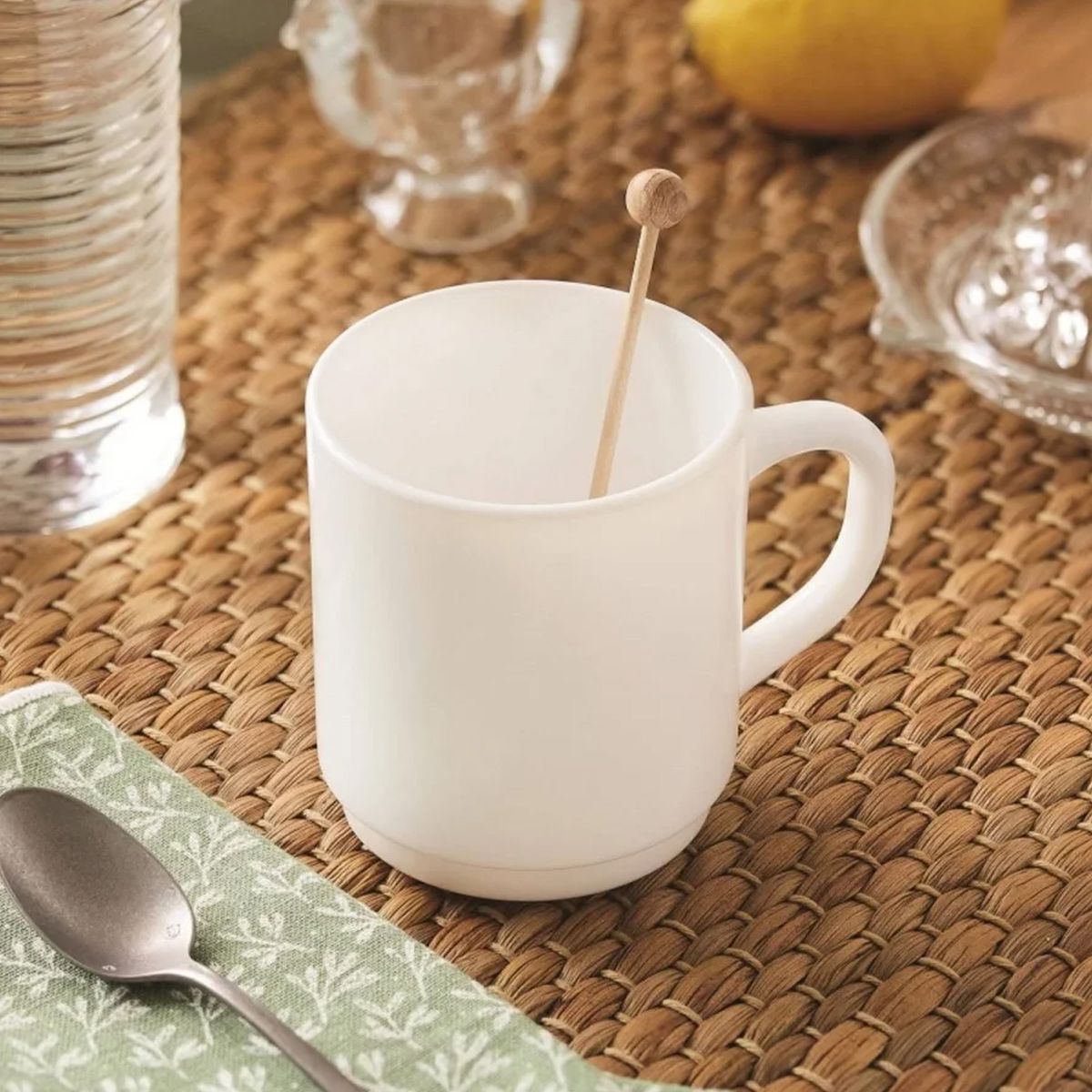 DECORIENTE - Mug Zelie 290ml Luminarc D2L6532 - Blanco