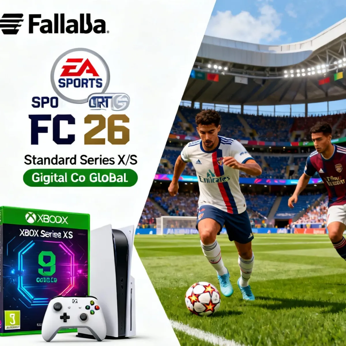 EA SPORTS - EA SPORTS FC 26 Standard Edition Xbox Series X-S Código Digital GLOBAL