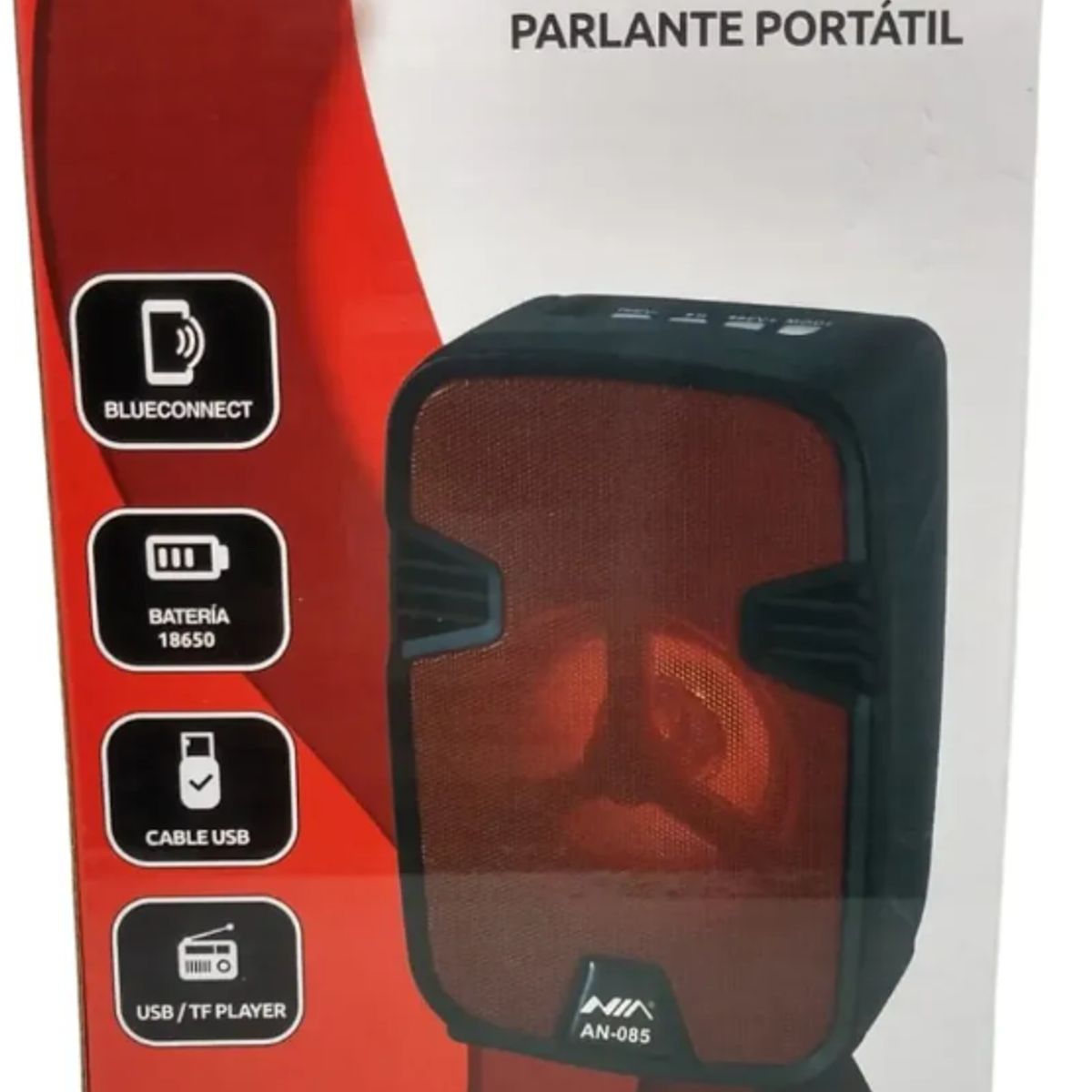 NIA - Parlante NIA bluetooth - An-085