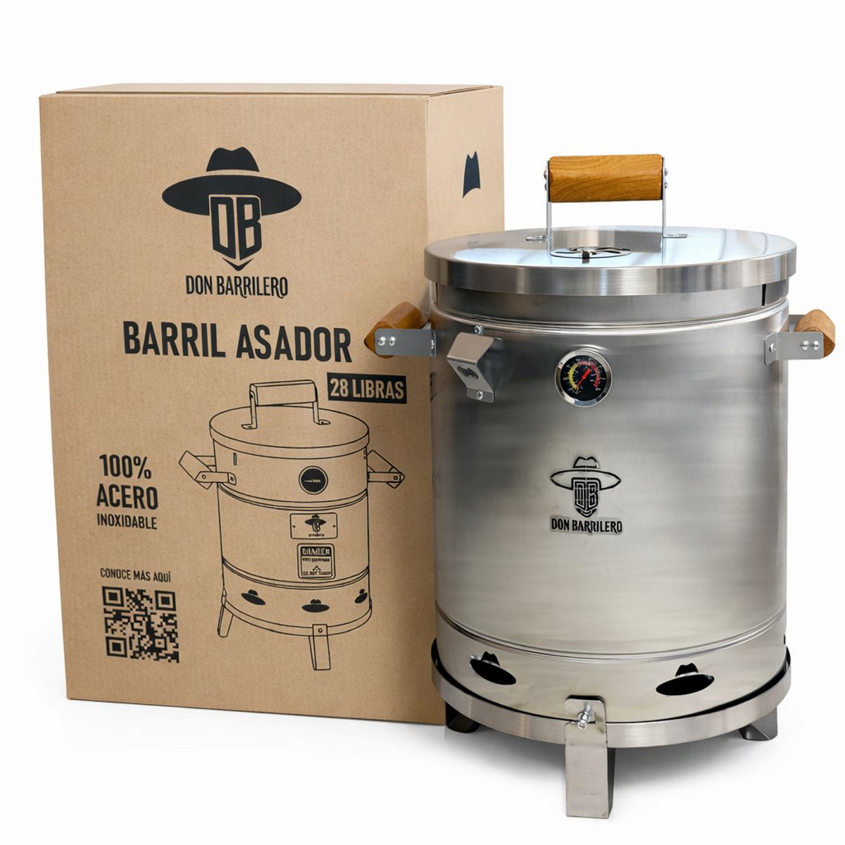 DON BARRILERO - BARRIL AHUMADOR 28LB